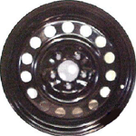 Buick/Chevy/Pontiac/Saturn Wheel STL8065 Steel Black